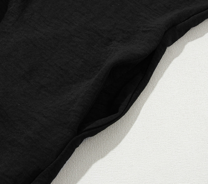 Half Button Collared Neck Romper