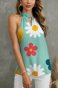 FAM-FAM Flower Grecian Neck Tank