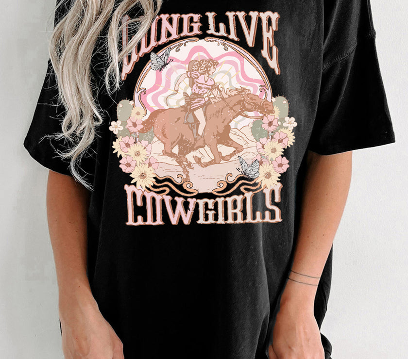 Graphic Round Neck Half Sleeve Oversize T-Shirt