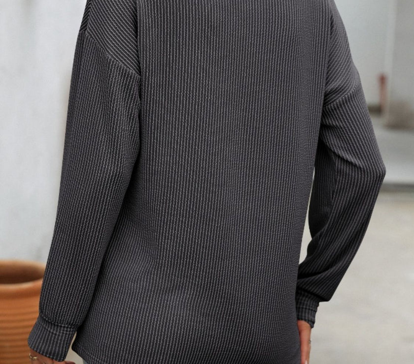 Mandy V-Neck Long Sleeve T-Shirt