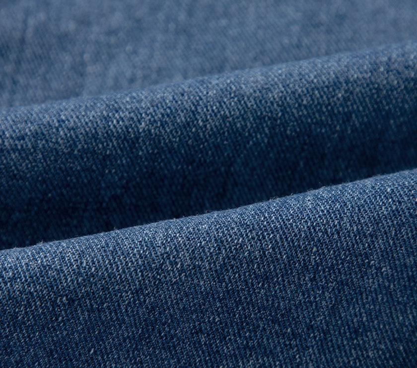 Pocketed Long Sleeve Denim Jacket