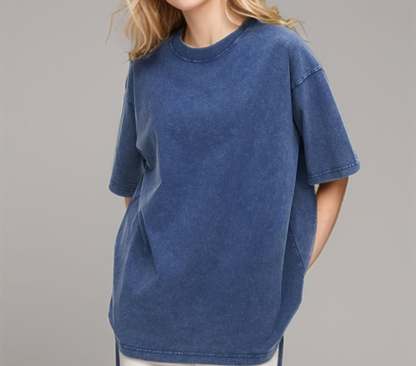 Basic Bae Round Neck Half Sleeve T-Shirt