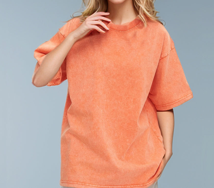 Basic Bae Round Neck Half Sleeve T-Shirt