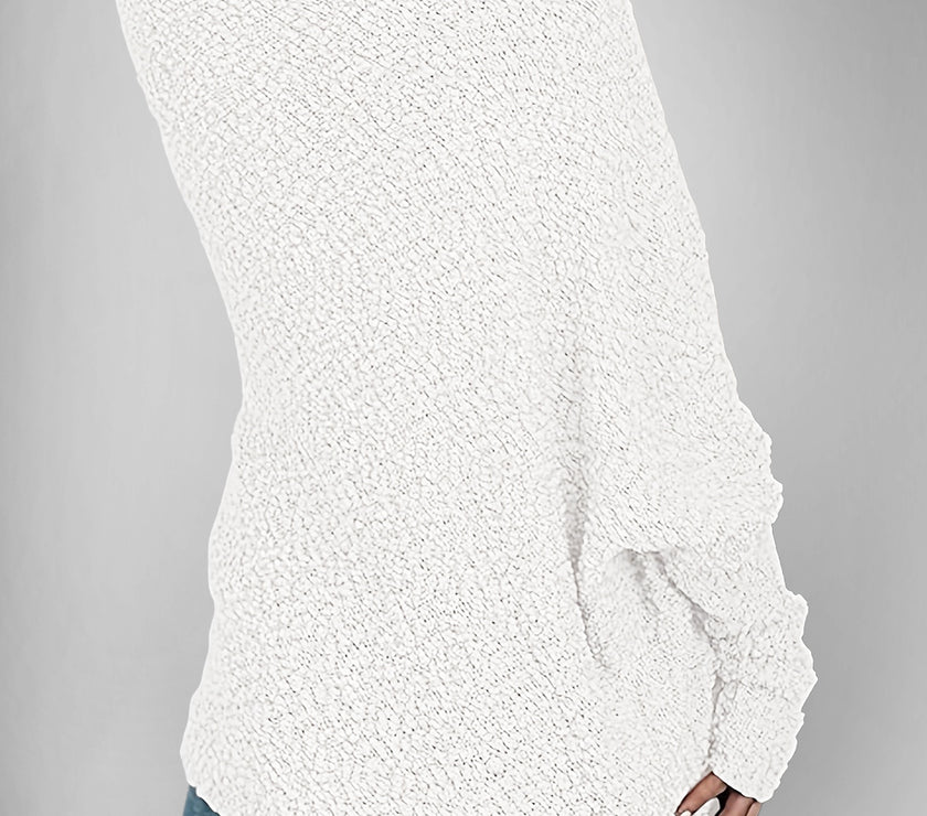 Double Take Pocketed Open Front Long Sleeve Cardigan