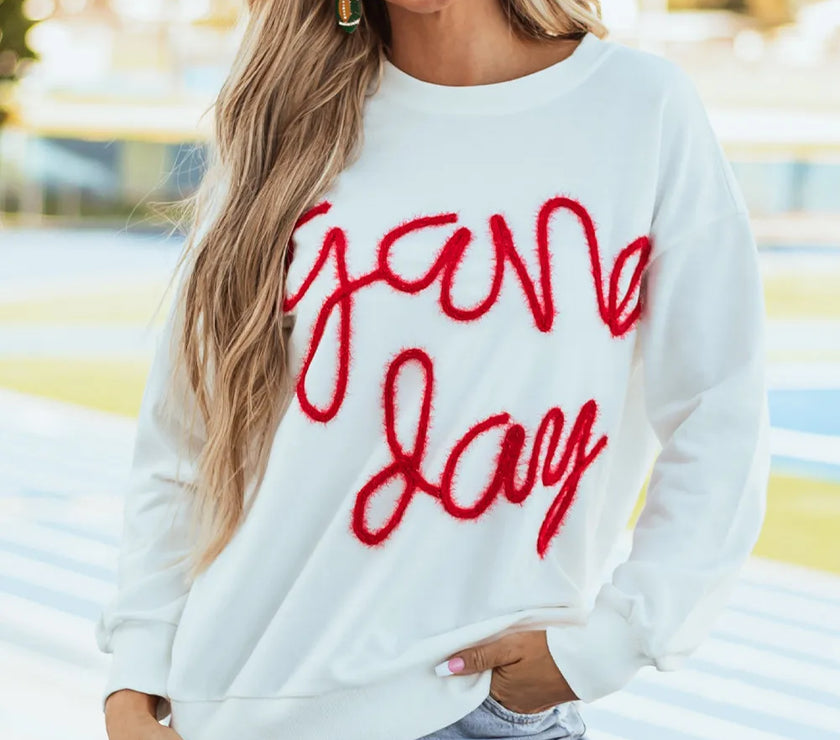 Round Neck Long Sleeve Sweatshirt