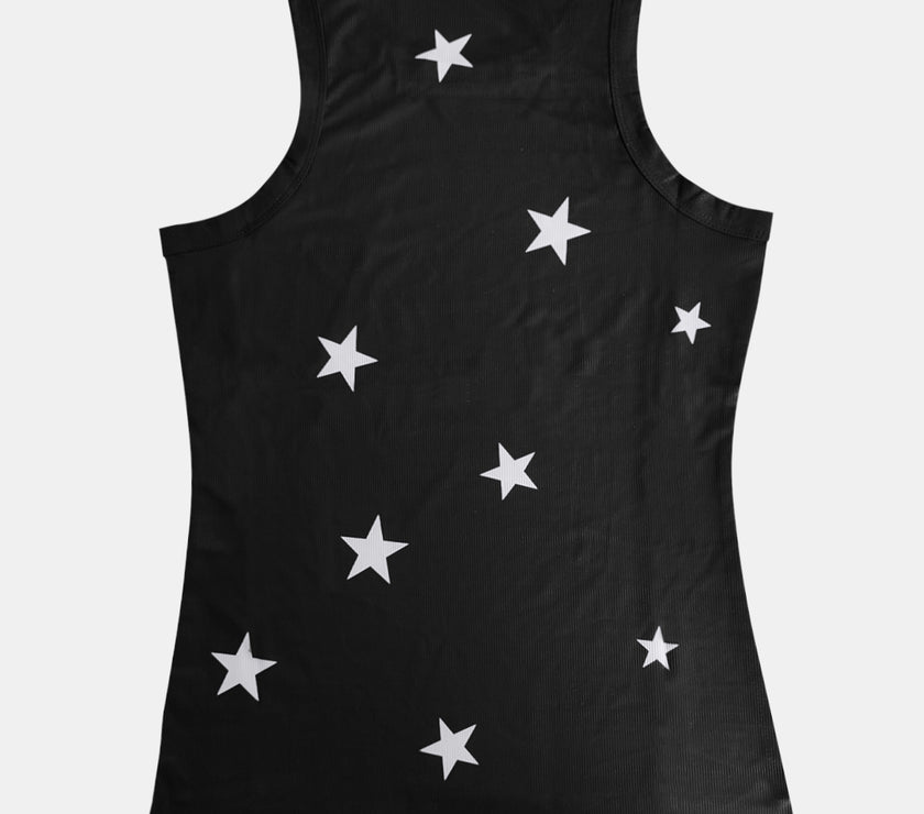 Full Size Star Round Neck Tank