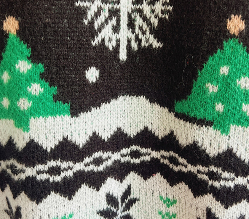 Christmas Element Long Sleeve Sweater