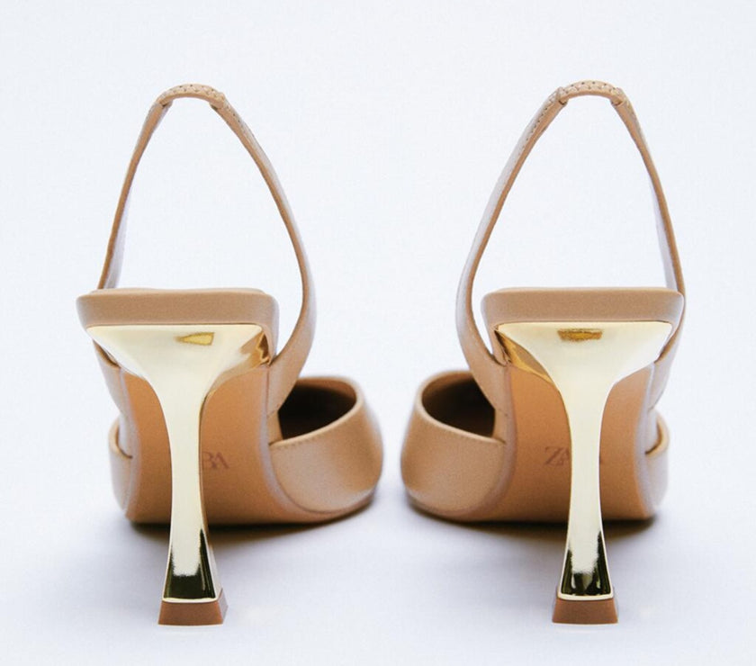 PU Leather Point Toe Stiletto Heel Pumps