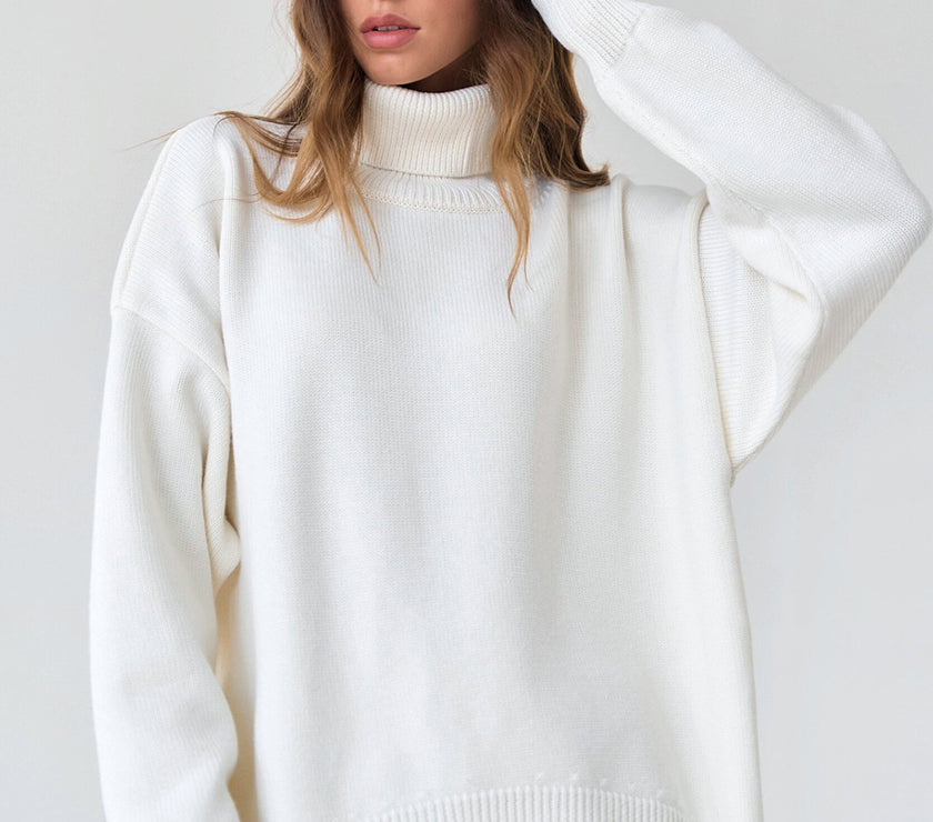 Turtleneck Long Sleeve Sweater