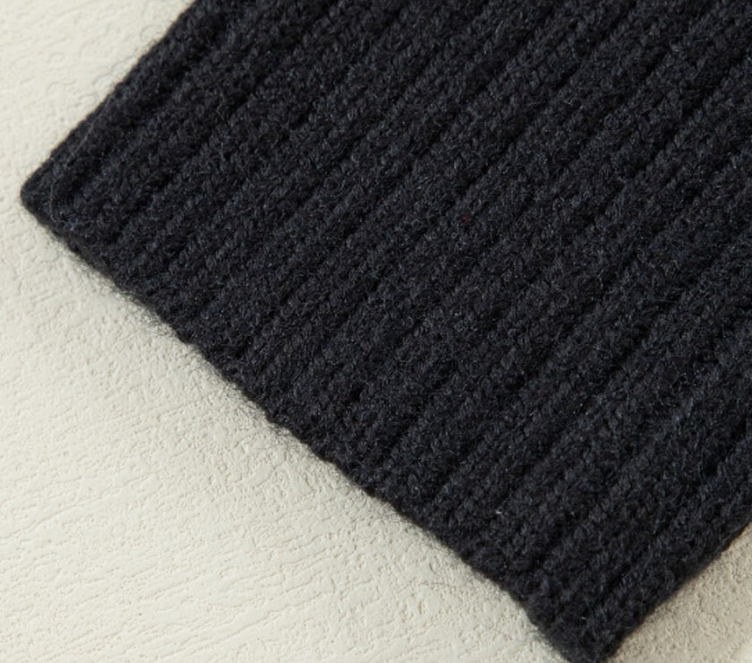 Striped Button Down Long Sleeve Cardigan