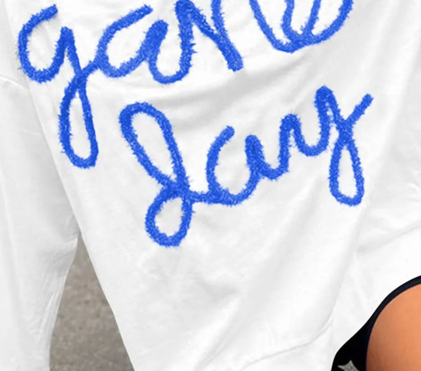 Round Neck Long Sleeve Sweatshirt