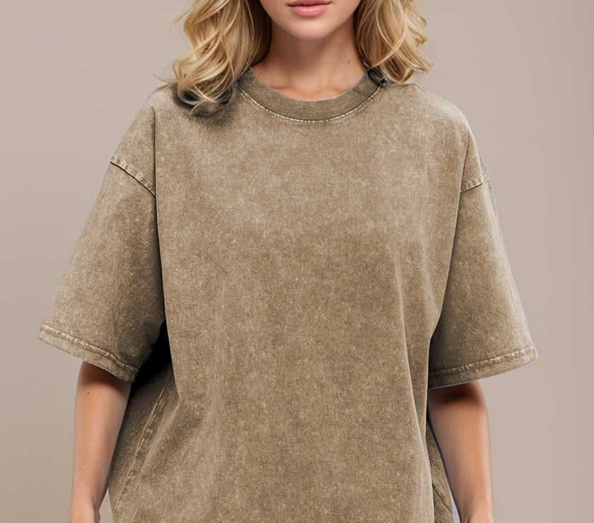 Basic Bae Round Neck Half Sleeve T-Shirt
