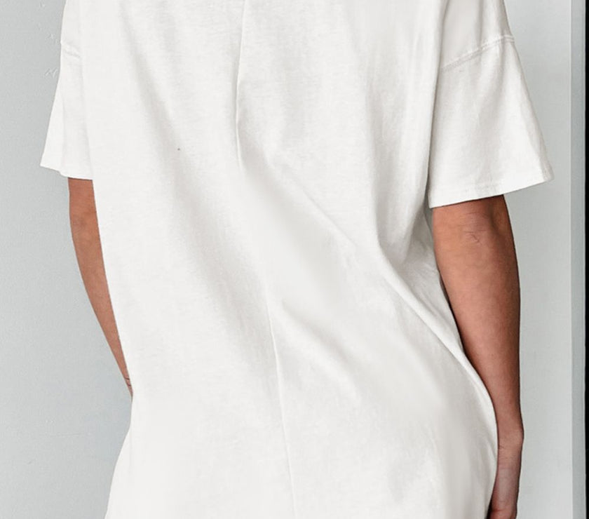 Cowboy Graphic Round Neck Half Sleeve T-Shirt