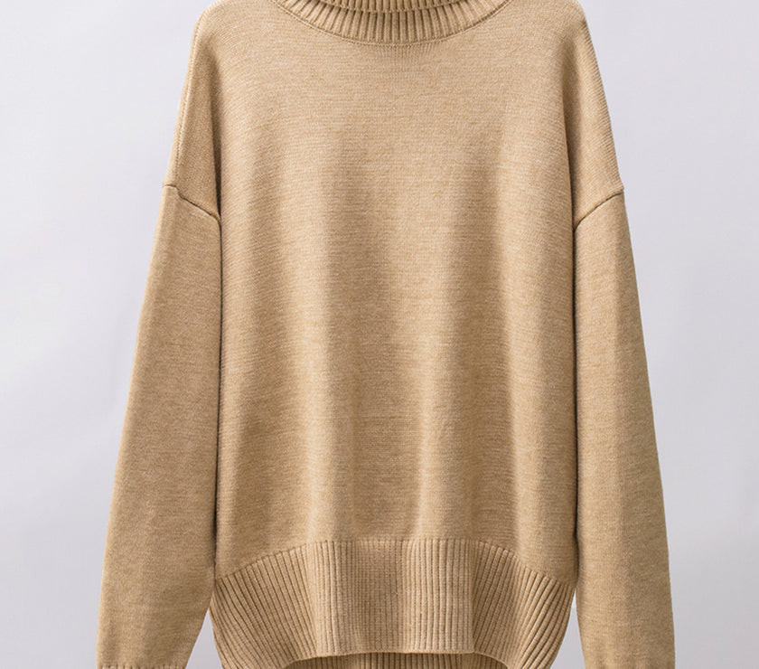 Turtleneck Long Sleeve Sweater