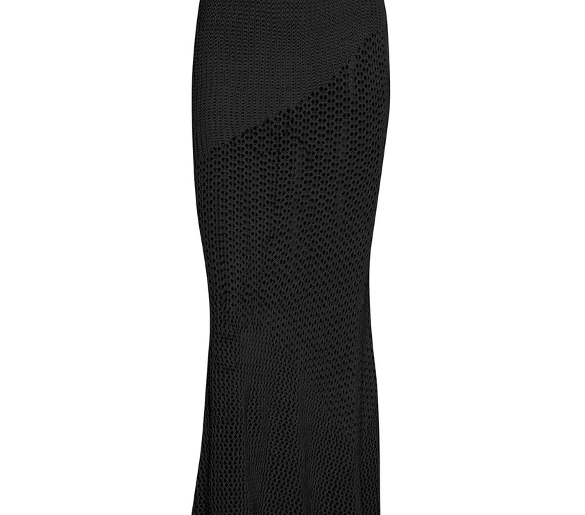 Tied Long Sleeve Top and Skirt Cover Up Set