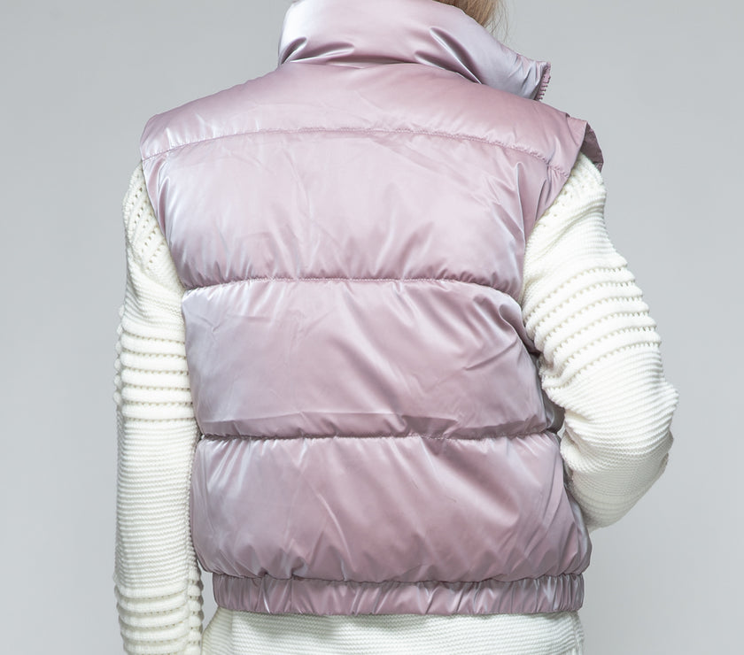 Snobbish Fine Fur Lining Quilted Vest