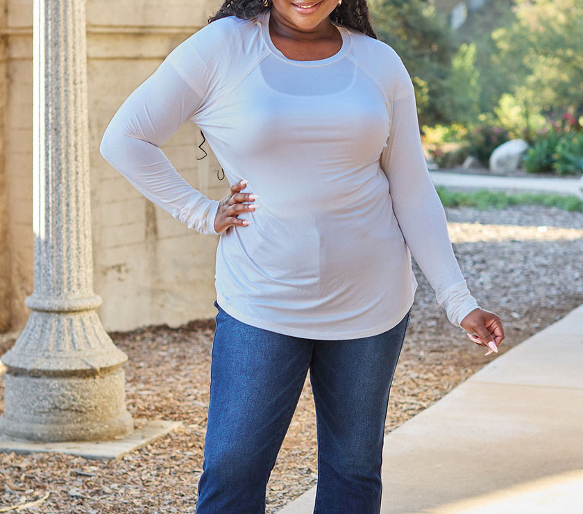 Basic Bae Full Size Round Neck Long Sleeve T-Shirt