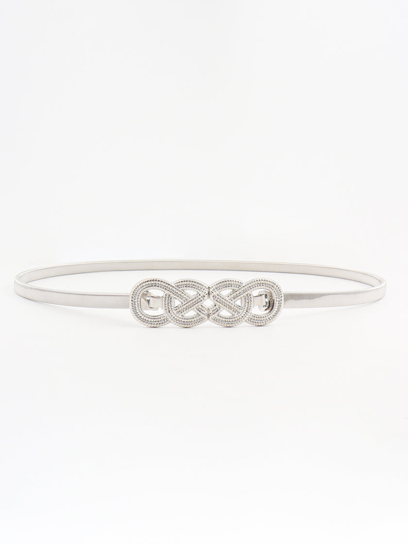 Knot Buckle Metal Belt