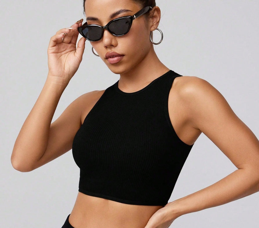 Round Neck Active Tank