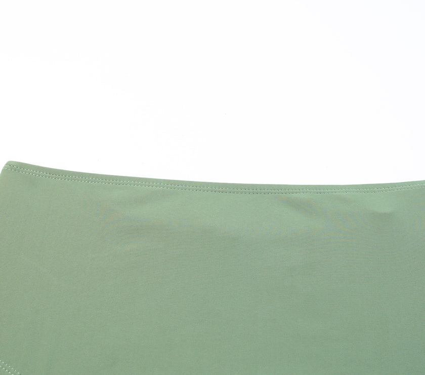 Tie Back Sleeveless Swim Dress and Bottoms Set