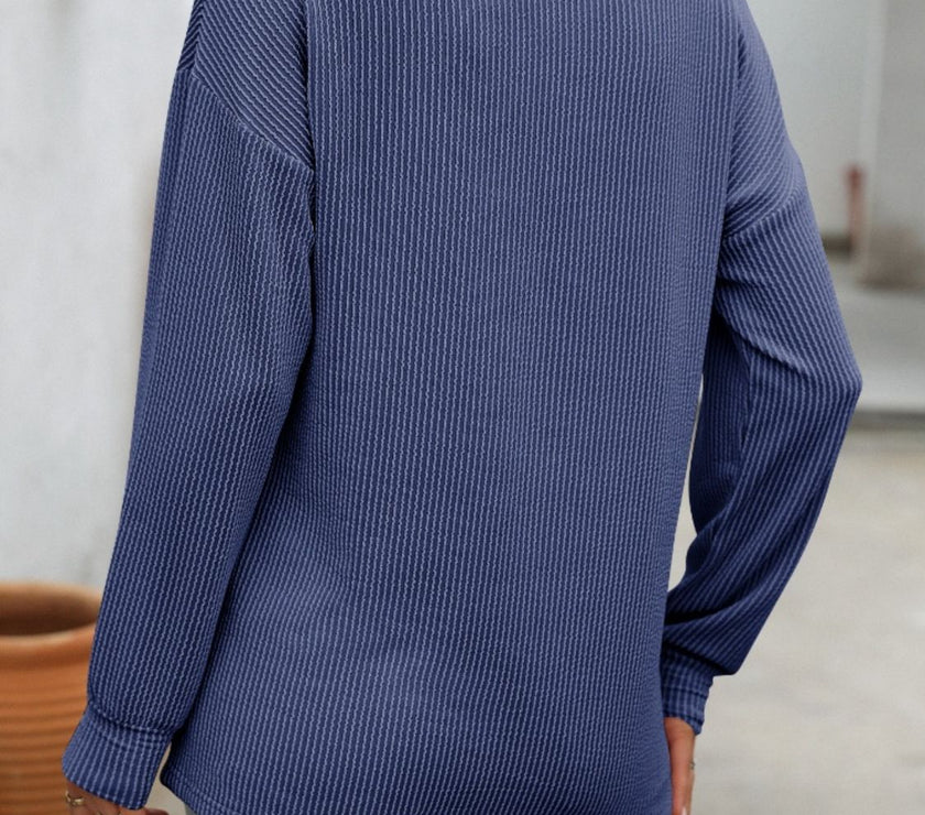 Mandy V-Neck Long Sleeve T-Shirt