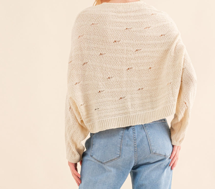 And The Why Dolman Sleeves Sweater