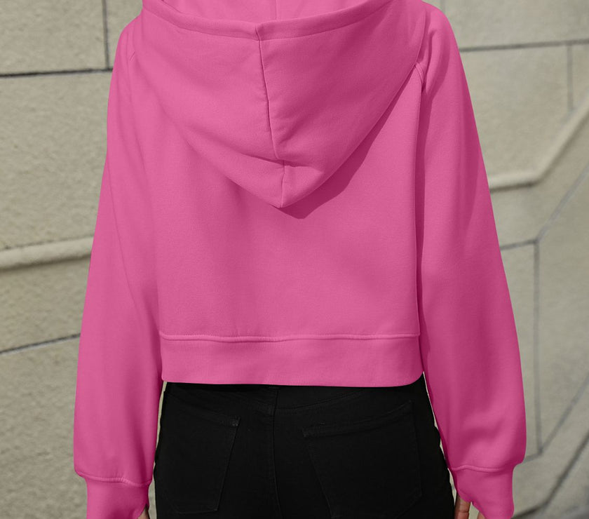 Mandy Half Zip Long Sleeve Sweatshirt