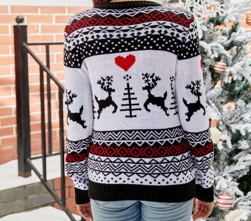 Christmas Round Neck Sweater