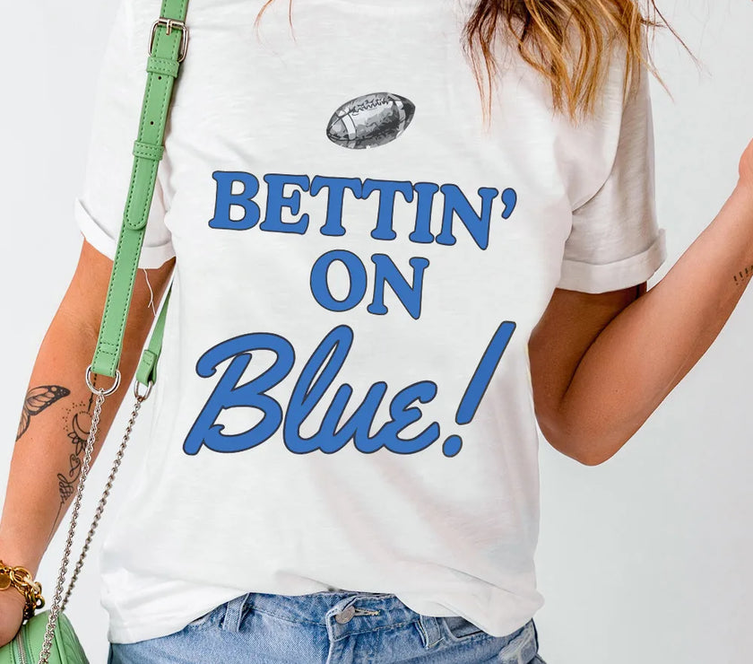 Letter Graphic Round Neck Short Sleeve T-Shirt