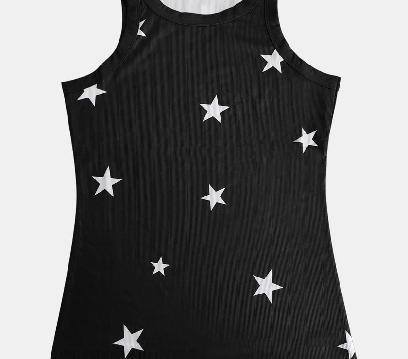 Full Size Star Round Neck Tank