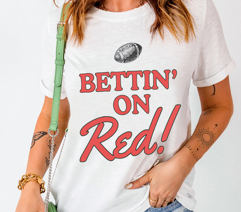 Letter Graphic Round Neck Short Sleeve T-Shirt