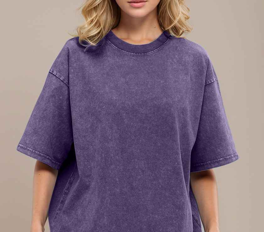Basic Bae Round Neck Half Sleeve T-Shirt