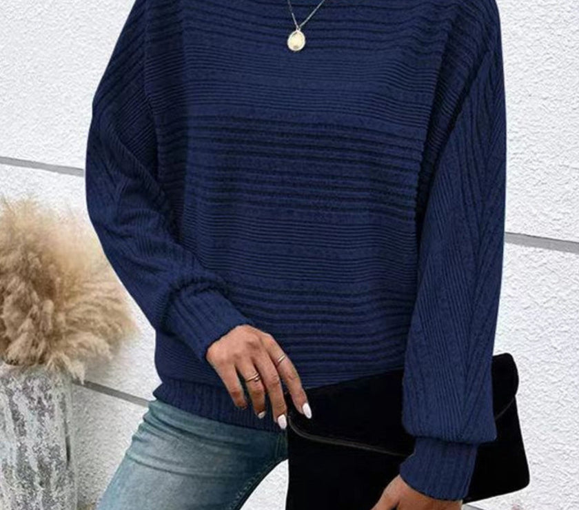 Full Size Round Neck Long Sleeve Top