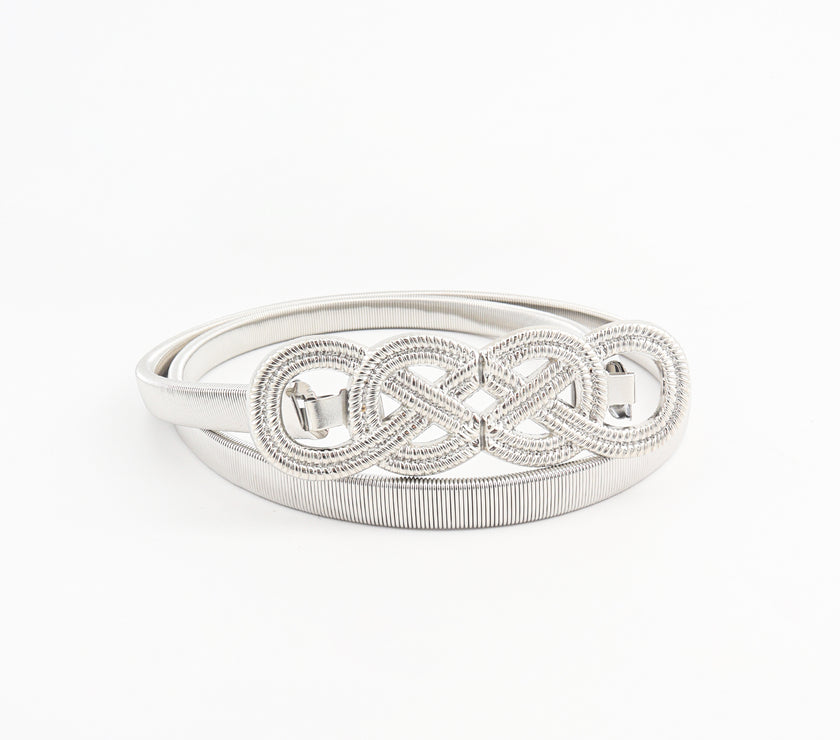 Knot Buckle Metal Belt