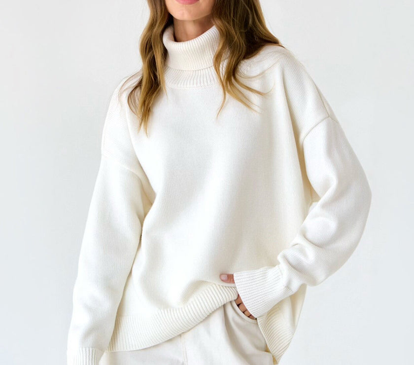 Turtleneck Long Sleeve Sweater