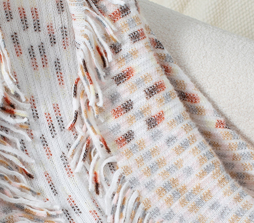 Fringe Open Front Half Sleeve Poncho