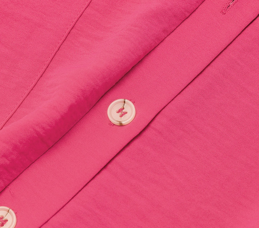 Half Button Collared Neck Romper