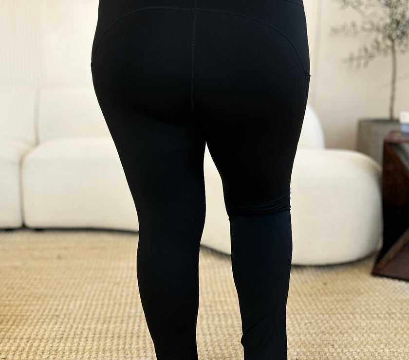 Wide Waistband Sports Leggings