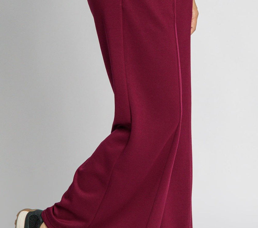 Umgee Full Size Drawstring Wide Leg Pants with Pockets