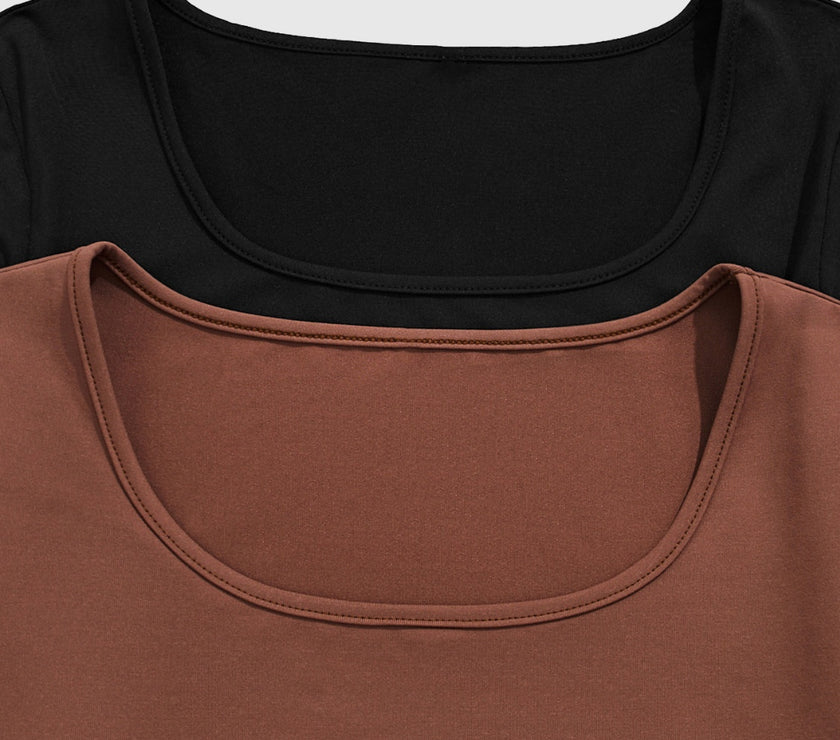 Round Neck Long Sleeve T-Shirt