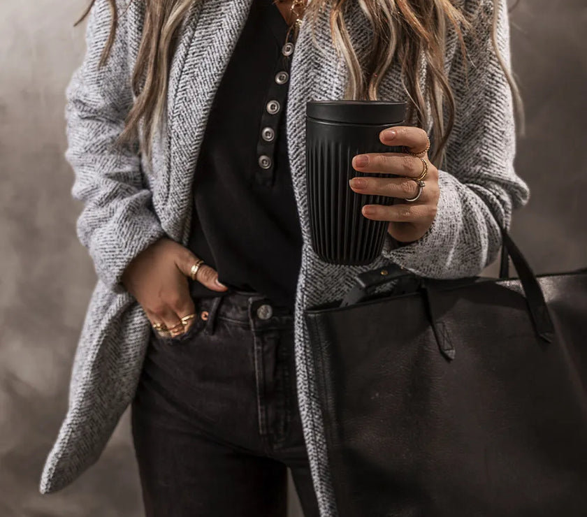 Open Front Long Sleeve Jacket