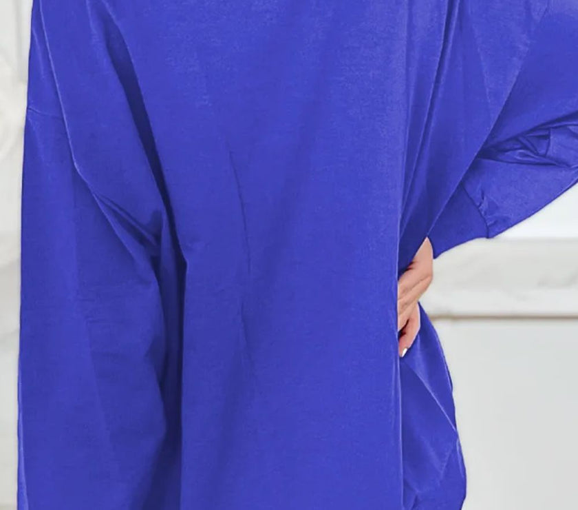 Round Neck Long Sleeve Sweatshirt