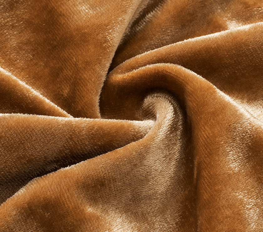 Button Down Loose Fit Velvet Shirt