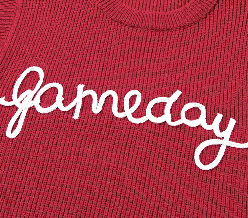 GAME DAY Round Neck Sweater Vest