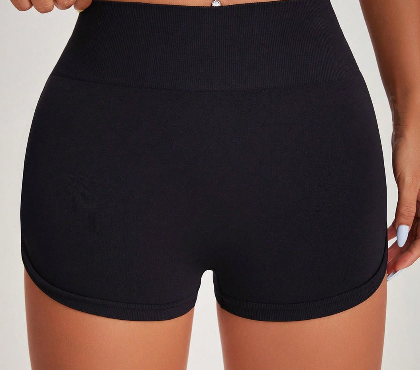 High Waist Active Shorts