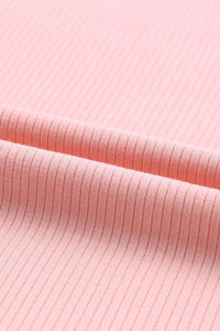 Ruffled Round Neck Cap Sleeve Blouse