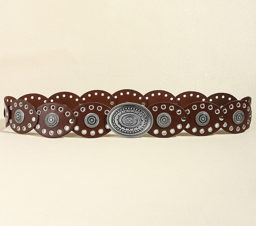 Oval PU Belt