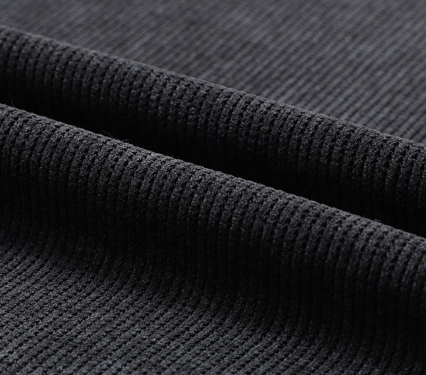 Sequin Candy Cane Round Neck Sweatshirt