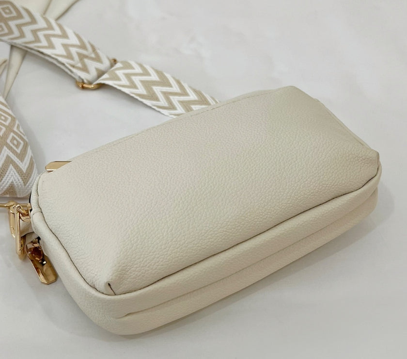 PU Leather Single Strap Crossbody Bag