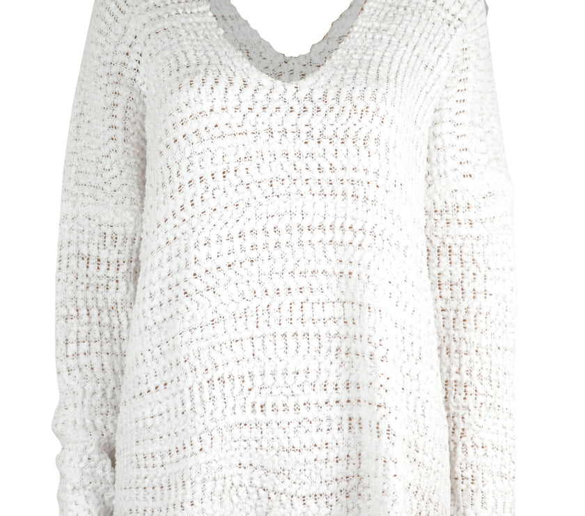 Angel Wings Single Shoulder Long Sleeve Sweater